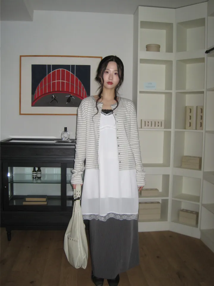 드레스 모델 착용 이미지-S1L31