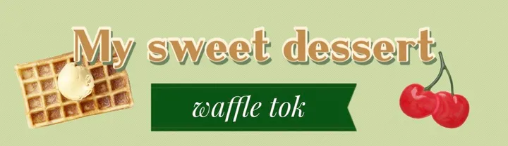 [맥세이프 가능]🧇Sweet dessert waffle🍒 스마트톡 상세 이미지 4