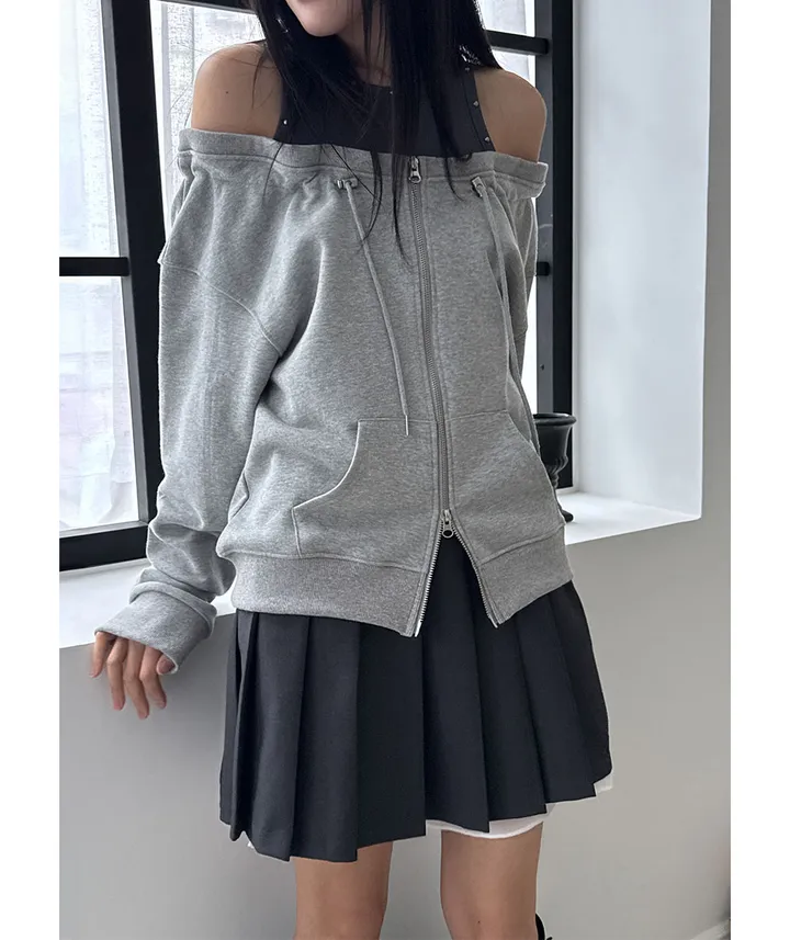 오프 투웨이 집업 (3color) 상세 이미지 28