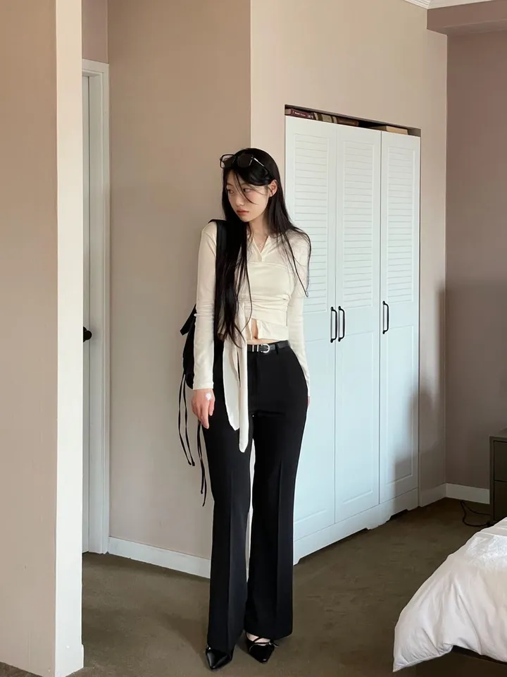 웨이드 무드 버튼 투웨이 물결 랩 가디건 2color 상세 이미지 27