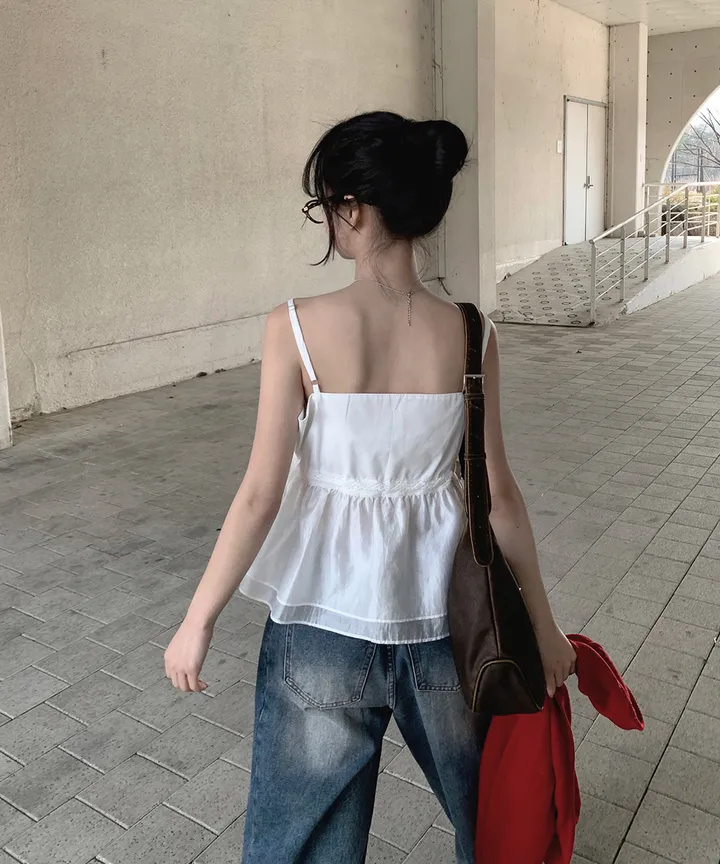 [데일리🫧벚꽃룩] 부코 펜던트 브이넥 니트 가디건 봄 가을 / 벚꽃룩 개강룩 데이트룩 여름가디건 여름니트 클래식블랑 상세 이미지 20
