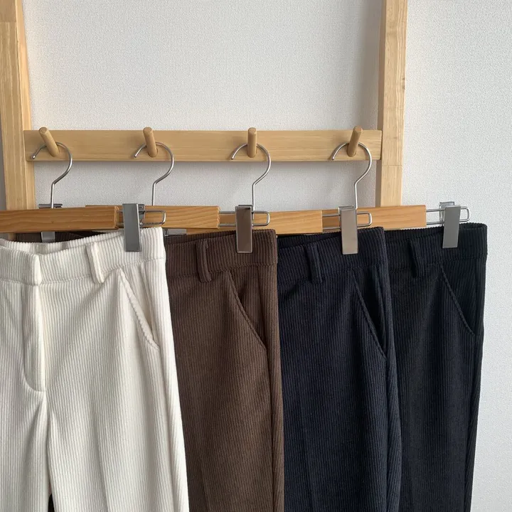 *코듀로이* ~2XL [기장선택/융기모] 도톰 스판 골덴 히든밴딩 하이웨스트 슬림부츠컷 슬랙스 고퀄 몸매보정 키작녀 키큰녀 빅사이즈 상세 이미지 30
