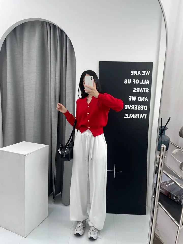 ❤봄컬러추가❤ 13컬러 캐시미어 라운드 트임 니트가디건 상세 이미지 18