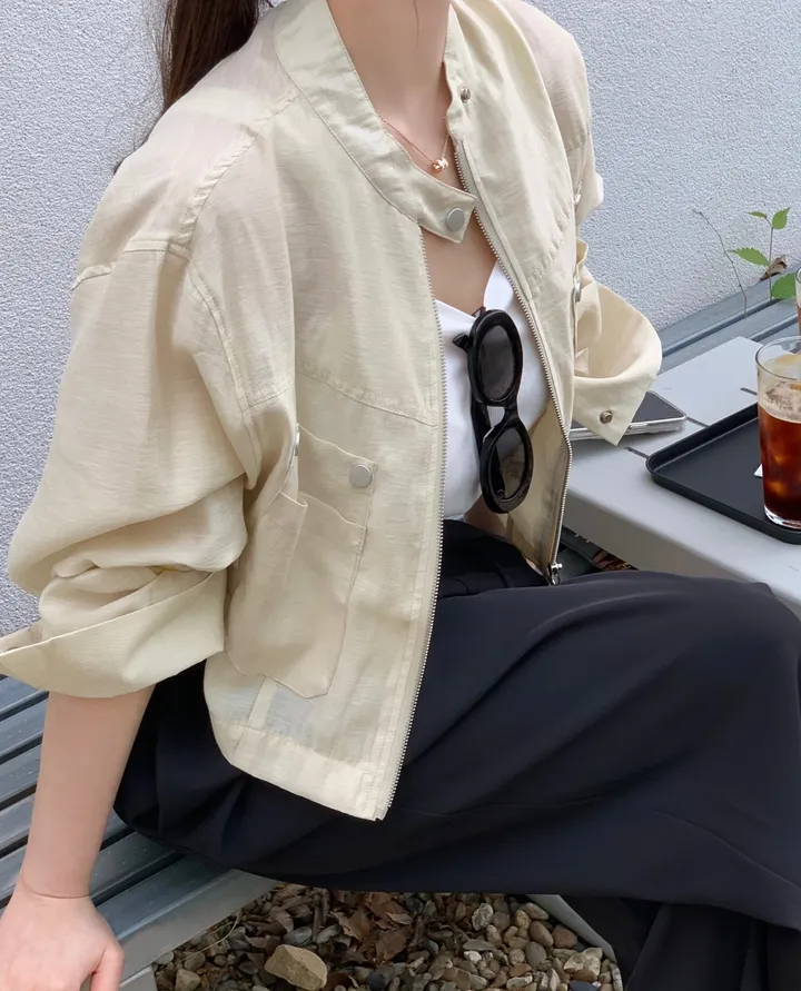 📌(넉넉핏)이거하나로 여름아우터 끝!! 고퀄리티 린넨/텐셀원단제작🤍 코디하기 쉬운 여름 자켓, 출근룩,데이트룩,데일리룩 만능코디템 📌[노마드린넨자켓] 상세 이미지 9