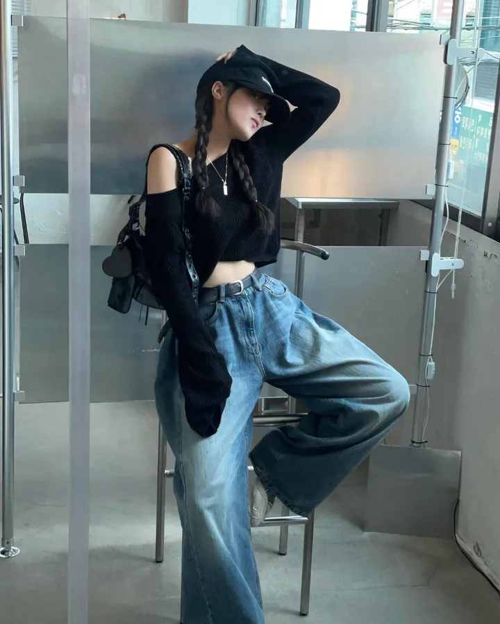 [모델전부소장&교복바지&폴딩데님]𝐄𝐥𝐥𝐞 𝐖𝐢𝐝𝐞 𝐏𝐓 상세 이미지 24
