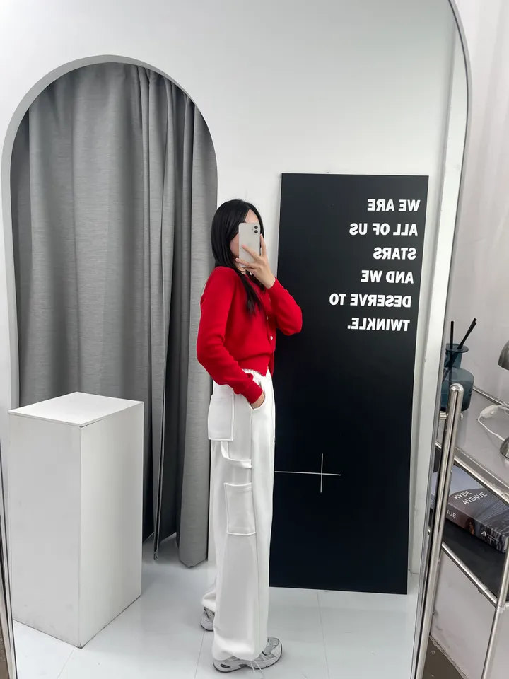 ❤봄컬러추가❤ 13컬러 캐시미어 라운드 트임 니트가디건 상세 이미지 20