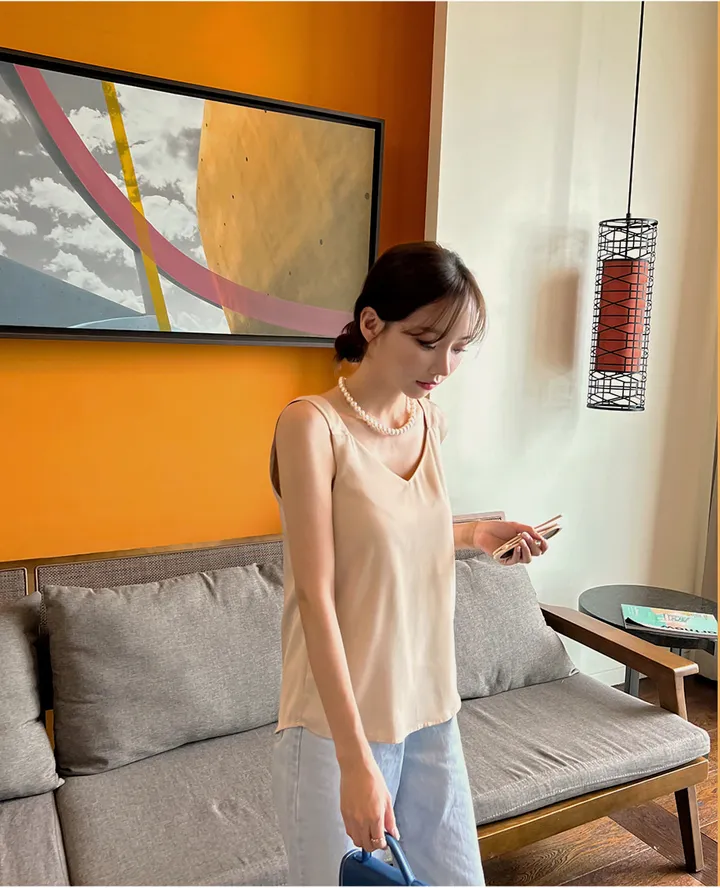 [44-120] [4만1천장 돌파♥] 데이픈 블라우스 나시(기본/크롭) 상세 이미지 210