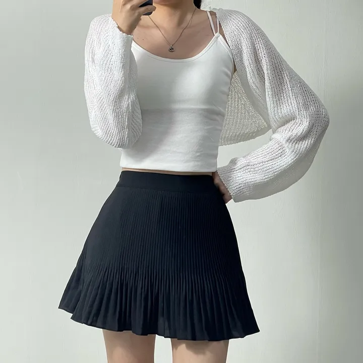 [여리핏/지금부터 쭉~] 엘르 볼레로 가디건 크롭가디건 여름가디건 상세 이미지 31