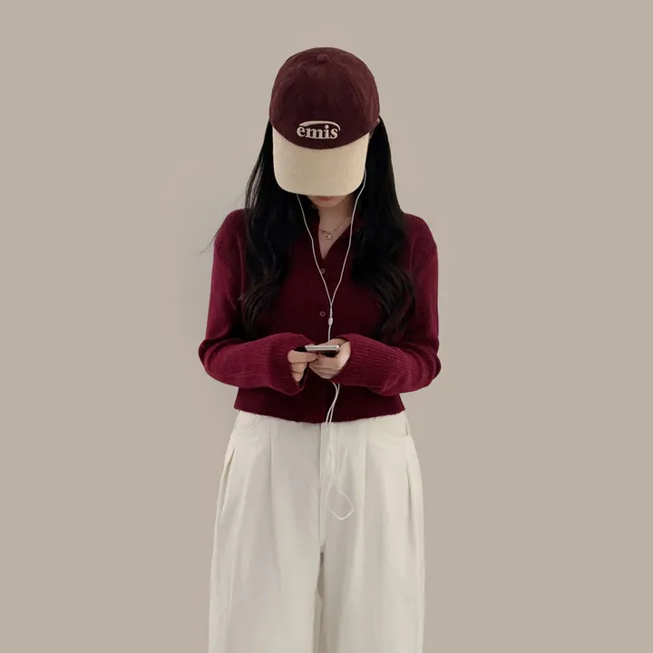 [🍇1만장 돌파!]퍼스널 로즈 캐시울 니트 가디건 - 5color 상세 이미지 10