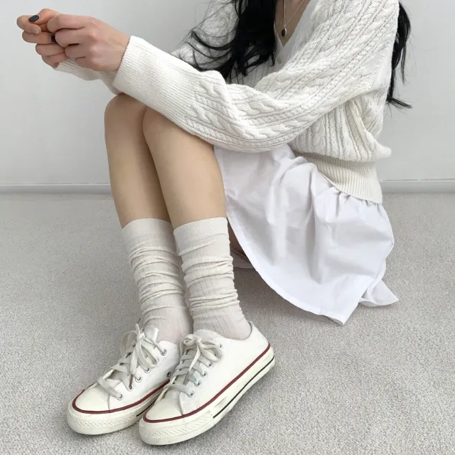 [❤️묶음할인/당일출고/봄양말91종❤️] 데일리 시스루 니삭스 봄 양말 모음 상세 이미지 181