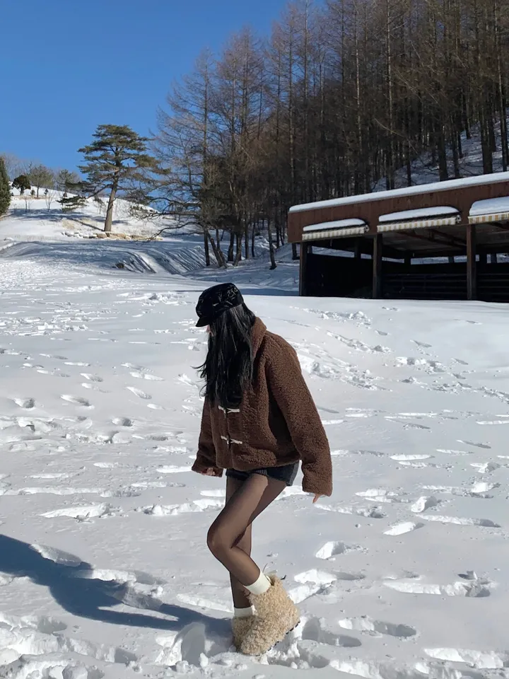 [오늘출발/주문폭주] 폴 앙고라 마이크로팬츠 숏팬츠 핫팬츠 니트바지 겨울신상 겨울재진행 (2color) 상세 이미지 72