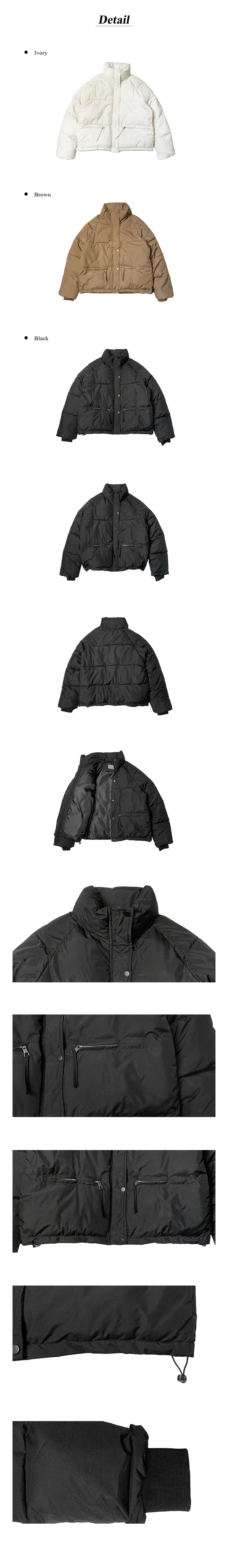 [웰론100%] 네드 푸퍼 오버핏 숏 패딩 (3color) 상세 이미지 29
