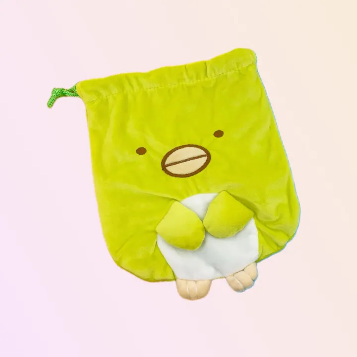 귀요미 콩알눈 동물 스트링파우치 화장품파우치 생리대파우치 미니파우치 복조리 친구선물 우정 상세 이미지 4