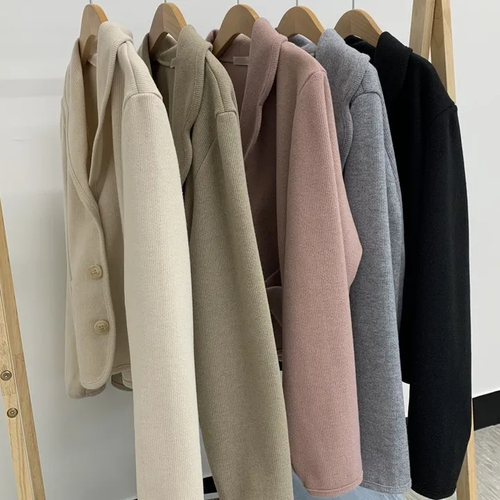 카라 니트 가디건자켓 (5color) 상세 이미지 1
