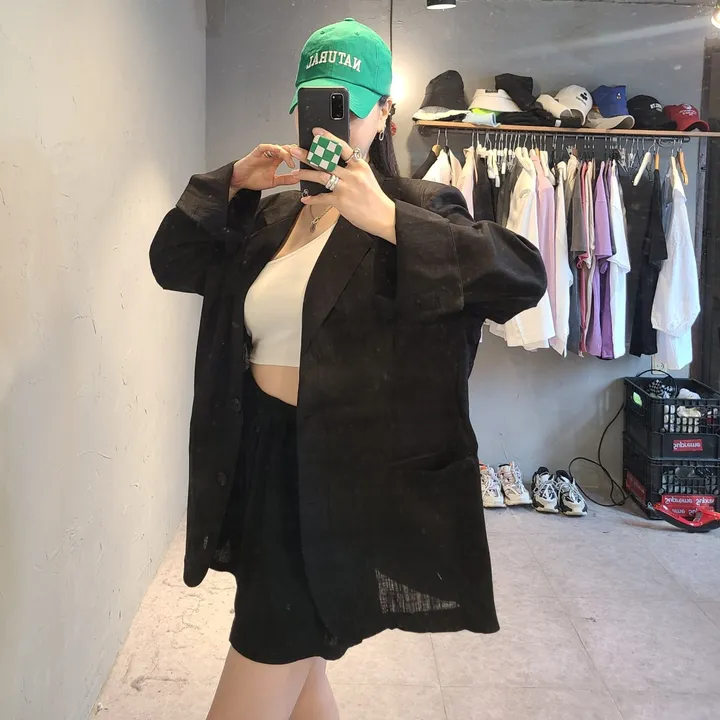 오버핏 대디 린넨자켓 상세 이미지 25