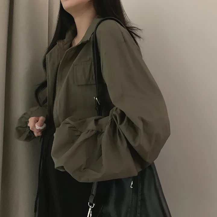 [여리핏/핏예쁨*.*] 테디 야상 바람막이 점퍼 자켓 상세 이미지 26