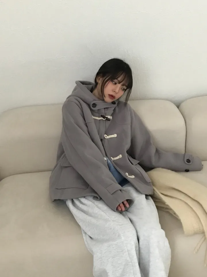 Pleasure duffle short coat 플레저 더플 숏 떡볶이 코트 상세 이미지 27
