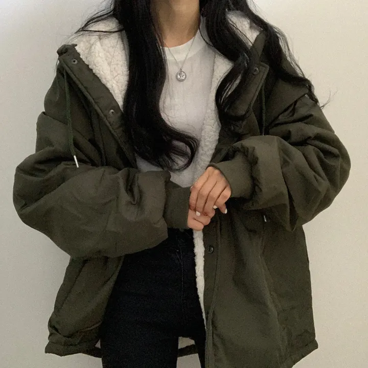 [ 겨울까지 ] 안감 양털 왕따뜻 야상 점퍼 상세 이미지 42