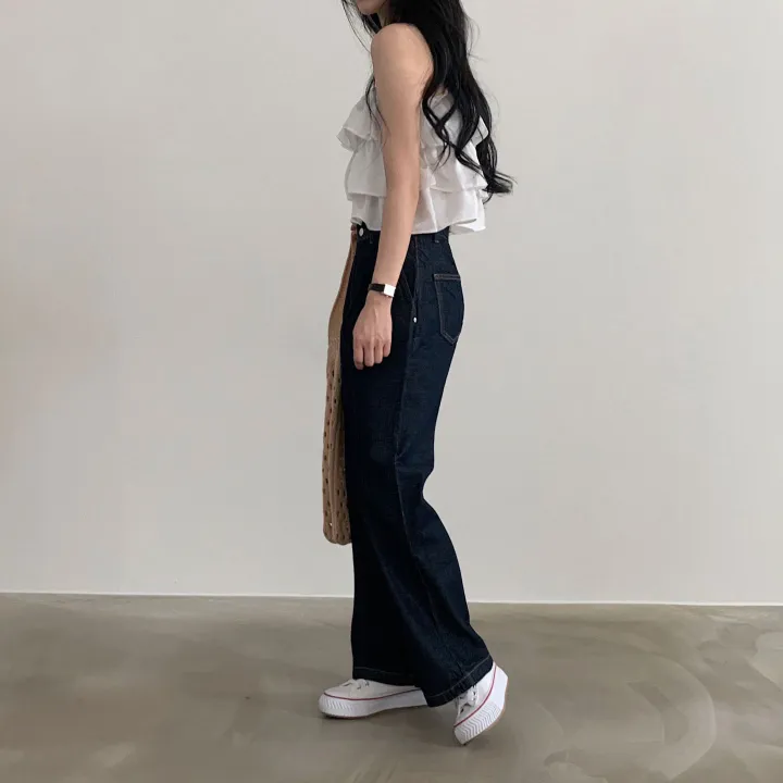 [베스트재진행] 메리미 프릴 캉캉 뷔스티에 크롭 끈나시;2col 상세 이미지 22