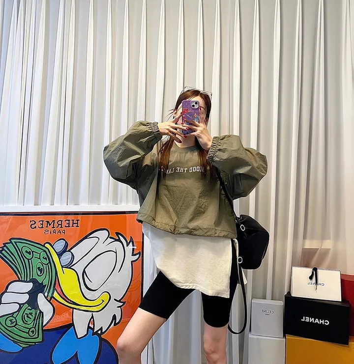 [최저가/당일발송/44-77/요가복/트레이닝/군살커버/힙업/뺴뺴로핏/짱짱/쫀쫀/임산부복/편안함/숏/쫀득/노라인/데일리/스판/쫄바지/속바지] 바이커쇼츠 하이웨스트 타이즈 3부 레깅스 상세 이미지 7