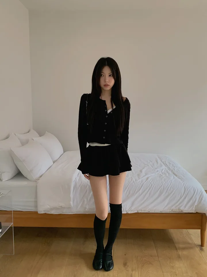 [✨주문폭주✨] 자체제작 크치made 애플 펀칭 아일렛 긴팔 가디건 - cd 상세 이미지 159