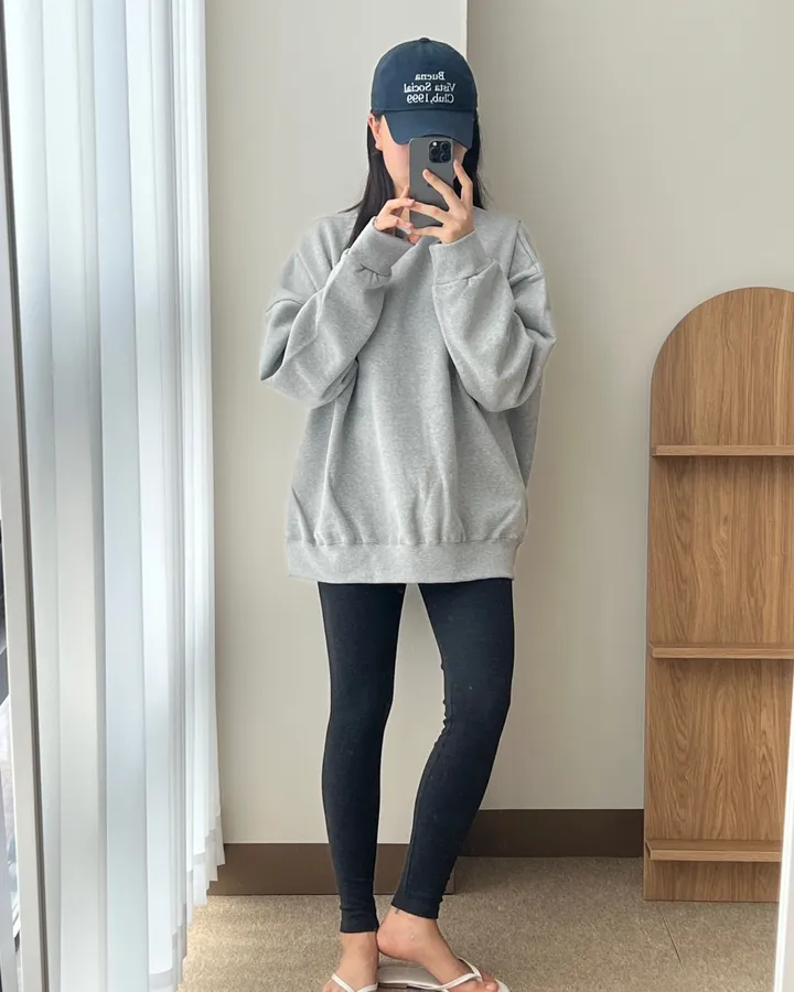 [​임부복] 40수면 쫀쫀 임산부 레깅스 기모추가 상세 이미지 26