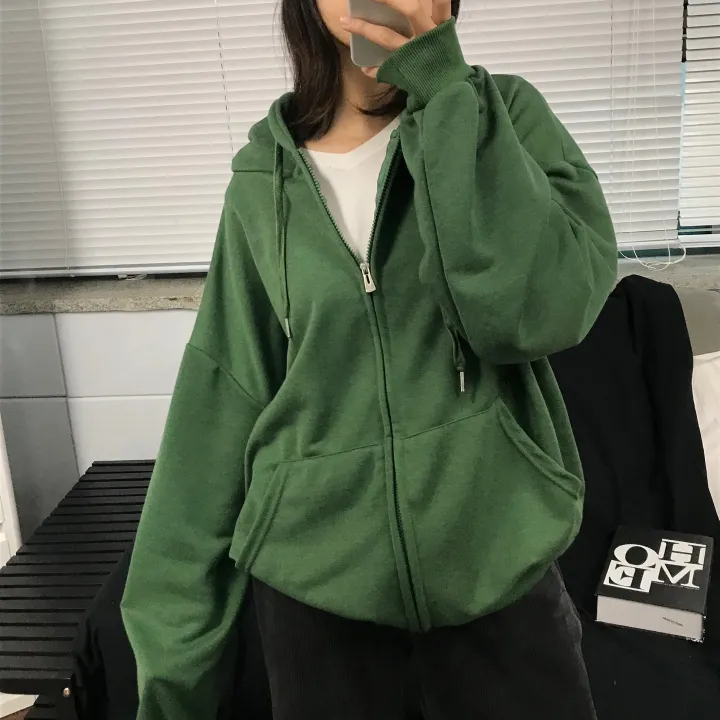 (1+1/교복템)당일출고🚛Avocado basic over two way zip- up - 7color 상세 이미지 11
