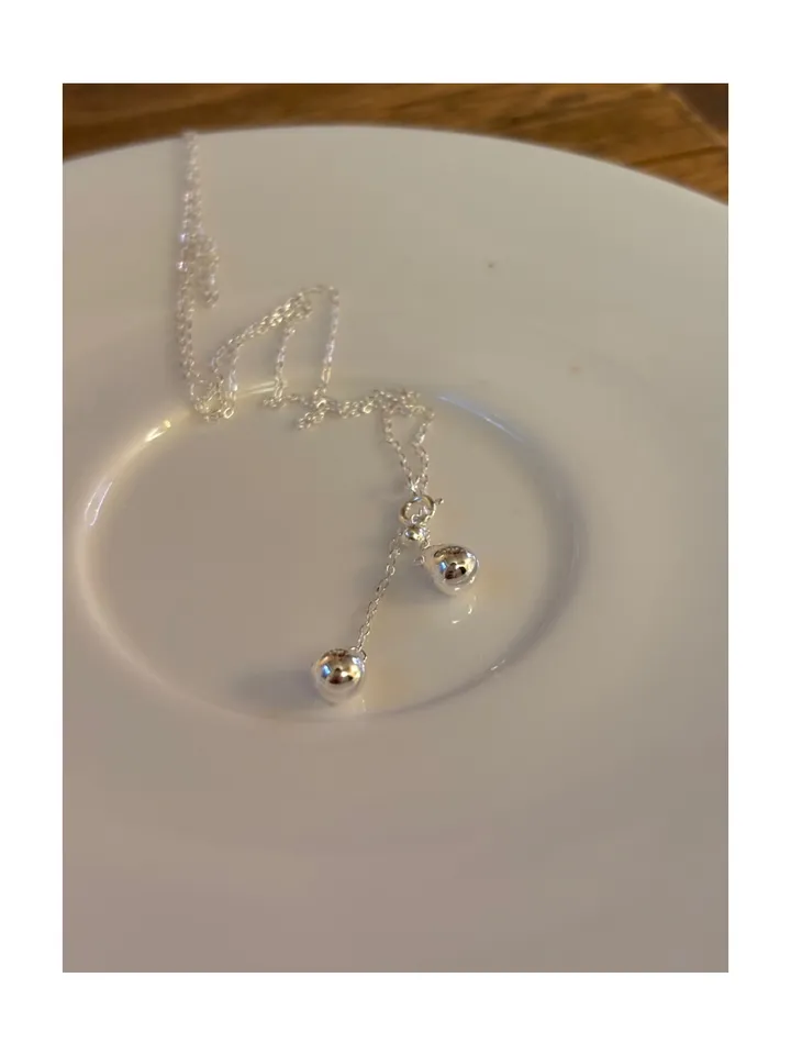 [silver 925] polka dot necklace 상세 이미지 24
