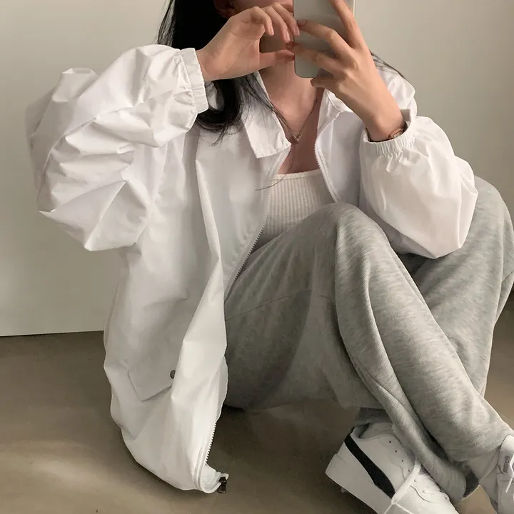 [기획/주문대란🎉] 썸머 블루종 윈드 바람막이 점퍼 자켓 - jk / 기획 49800 -> 29800원 상세 이미지 24