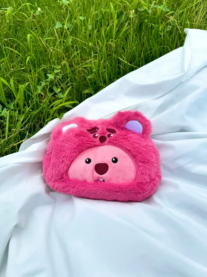 [3종류] 동물모자 쓴 곰돌이 새학기 우정템 커플템 생일선물 캐릭터 필통 파우치 상세 이미지 24