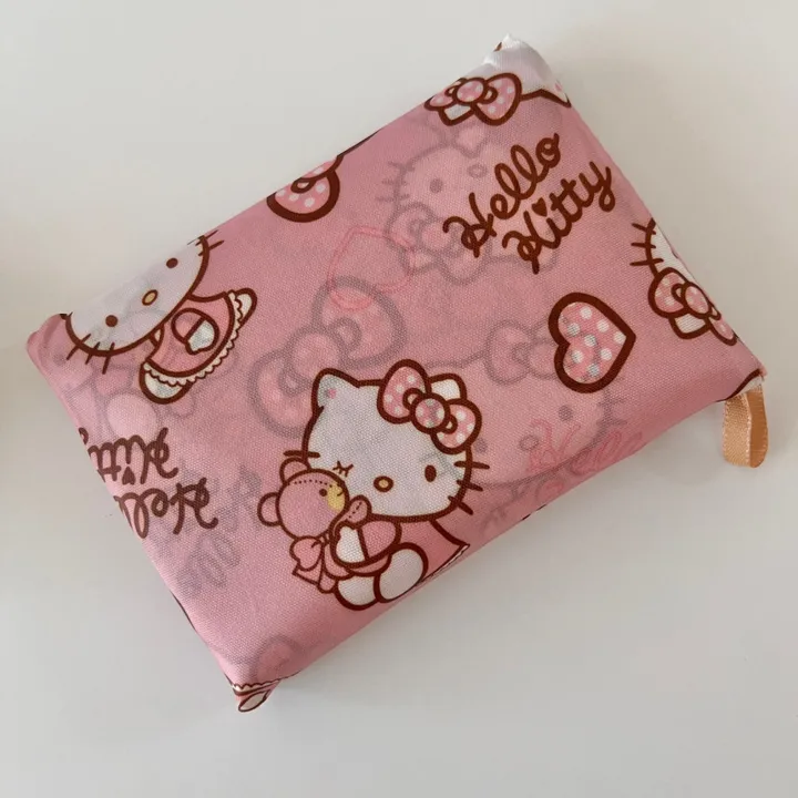 kitty 접이식 휴대용 쇼퍼백 장바구니 5Type 상세 이미지 28