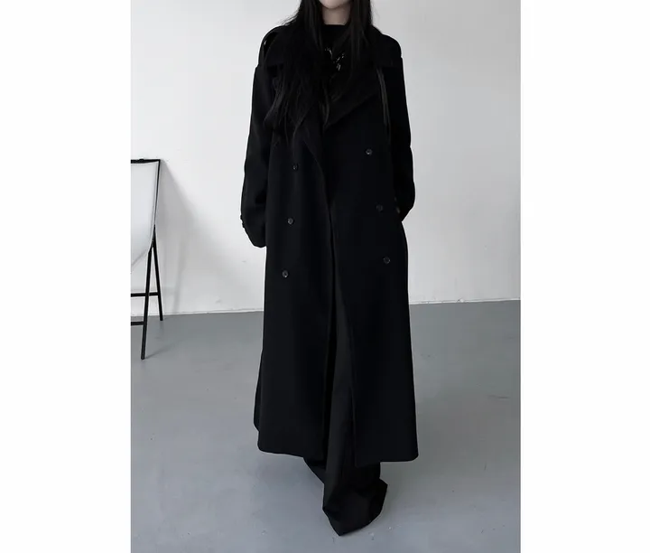 [unisex] trench wool collar coat 상세 이미지 19