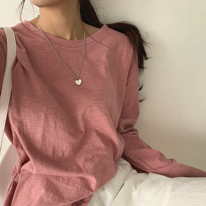 [ 필수템!/10colors ] 샌디 데일리 슬라브 긴팔T 상세 이미지 43