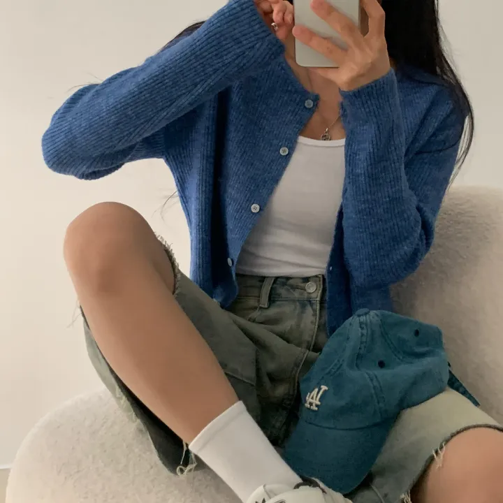 [만족도100%/캐시울🤍] 뮤어 데일리 라운드넥 니트 가디건 - 5color 상세 이미지 33