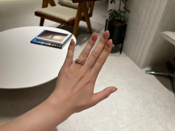 오늘출발/(high quality)18k  퀄팅 미니 다이아 가드링 세트 상세 이미지 49