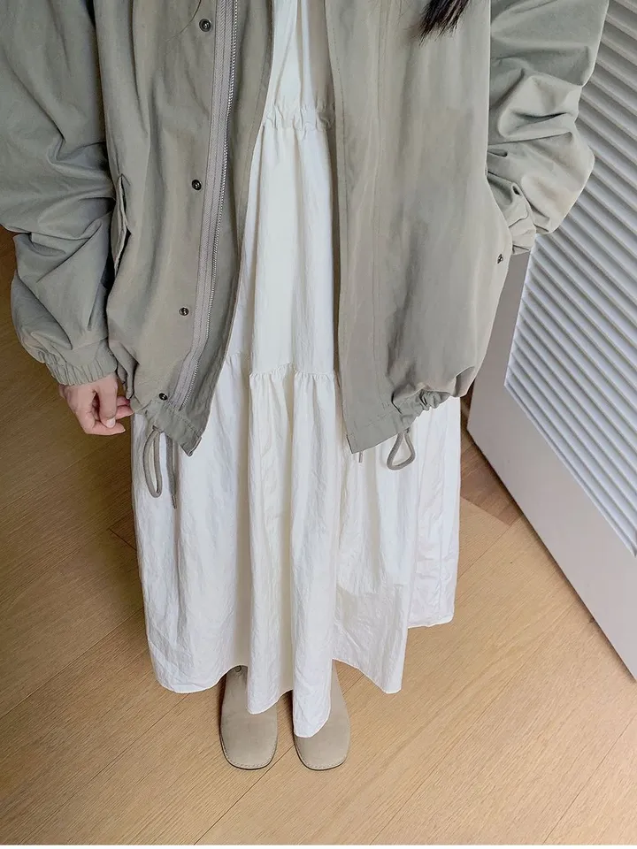 비스킷 피치 오버핏 야상 자켓 상세 이미지 20