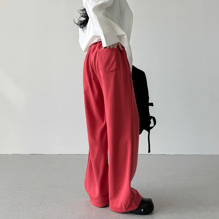 [데일리템] 요거트 컬러 벌룬핏 와이드 트레이닝 일자핏 롱팬츠 상세 이미지 50