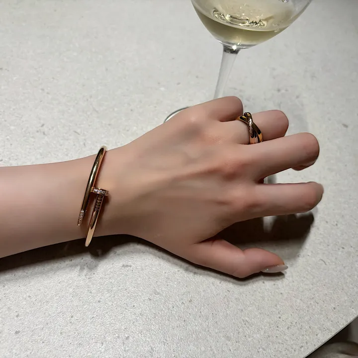 오늘출발/  high quality 18k 러브반지 상세 이미지 27