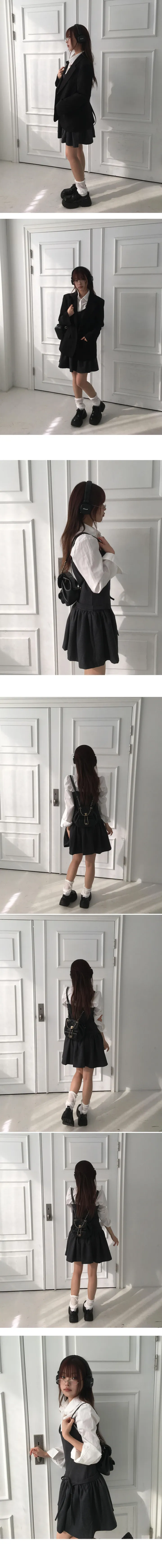 [긱시크/리얼 데일리/필수템🖤] 세미 오버핏 싱글 블레이저 자켓 jk - 4color 상세 이미지 10