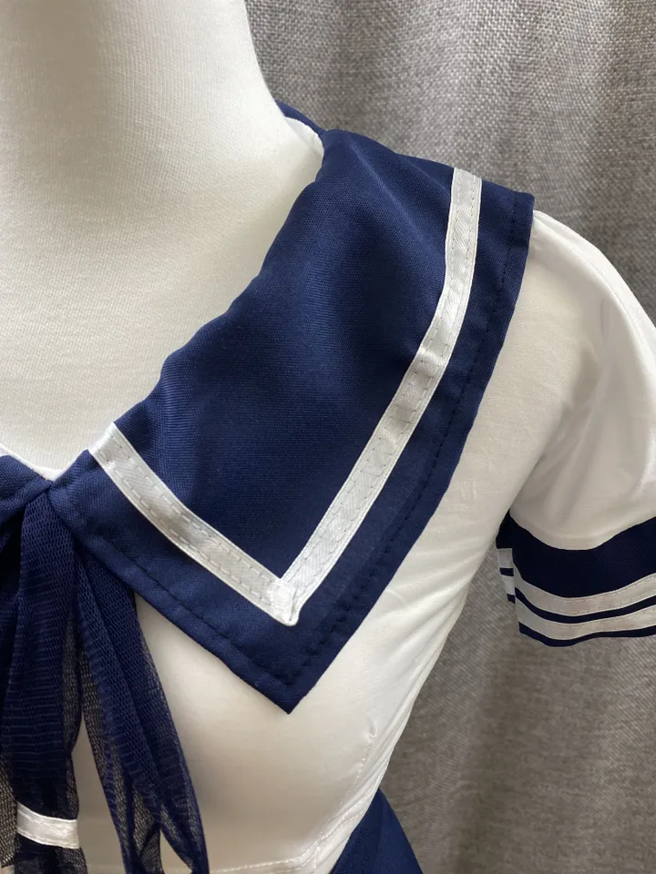[ᰔ스타킹증정ᰔ/S-XL] 세라복 교복 할로윈 코스튬 졸업사진 남자친구 이벤트의상 방송 클럽 미니원피스 파티룩 빅사이즈 c1 상세 이미지 16