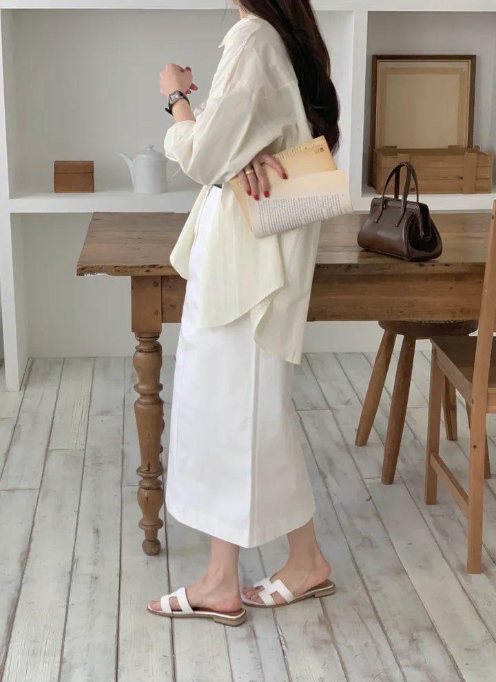 [주문폭주/당일출고] 루즈핏 파스텔 코튼 셔츠 남방 5col 봄셔츠 여름셔츠 가을셔츠 상세 이미지 50