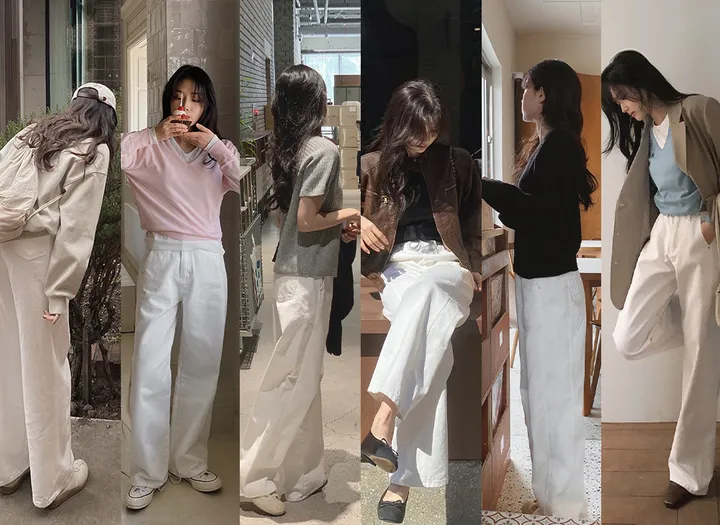 [✨후기인증/데님OPEN] 나스 디테일러 와이드팬츠 (+베이직/롱ver) - 4 size (SLOWMADE/자체제작/기장세분화/와이드/절개포인트/중청/진청/흑청/크림진/블랙데님) 상세 이미지 8