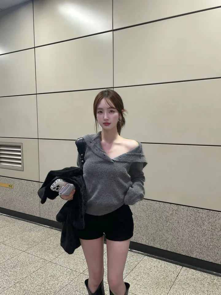[무보정영상핏확인❤️‍🔥] 골반뽕 하이웨스트 카고숏pt 상세 이미지 23