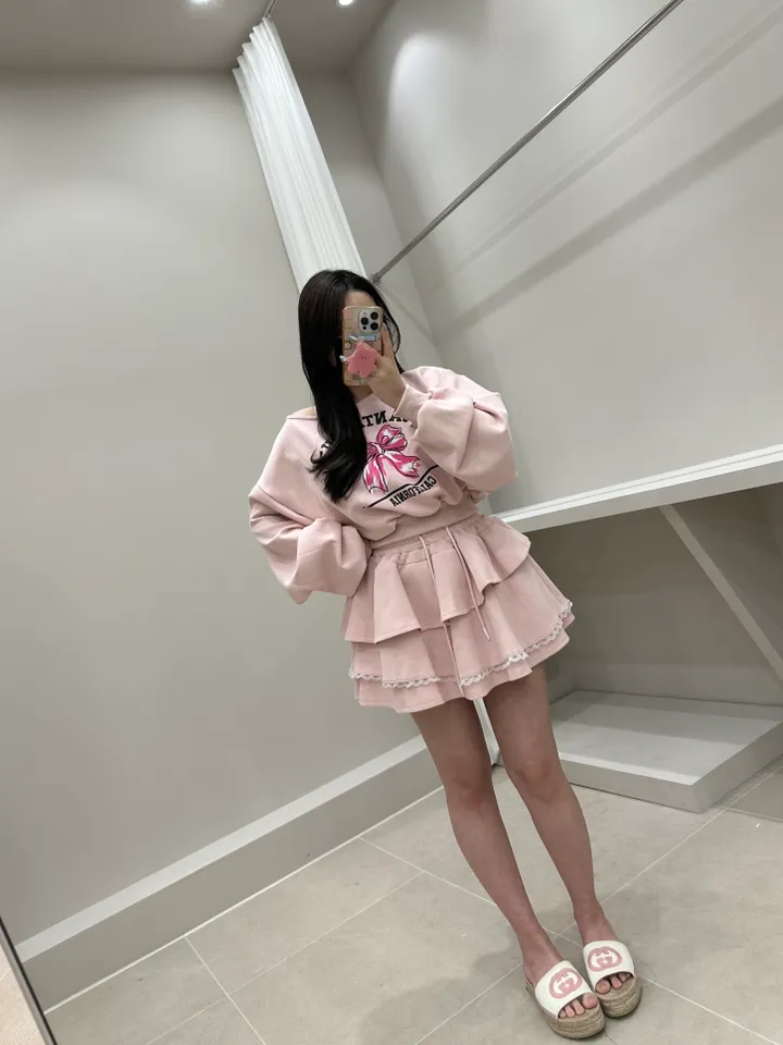(속바지내장,체형커버)남심저격 쿠션지  캉캉 트레이닝세트 상세 이미지 19