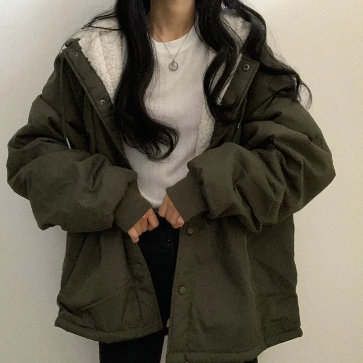 [ 겨울까지 ] 안감 양털 왕따뜻 야상 점퍼 상세 이미지 38