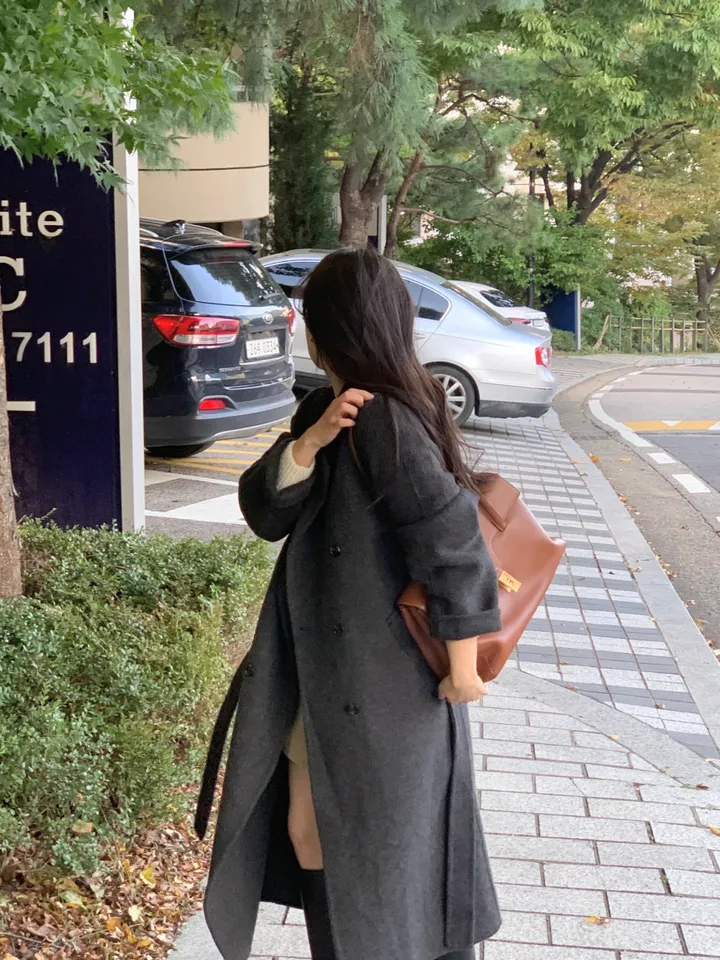 [울100💭당일출고] 더블 핸드메이드 롱 코트 (겨울코트) 상세 이미지 21
