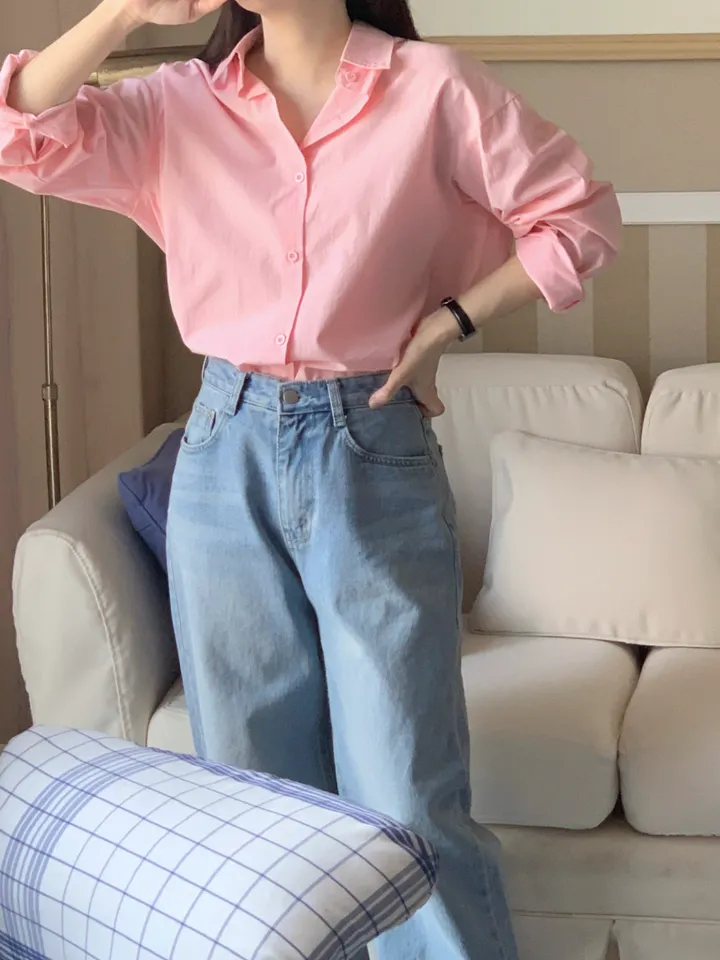 [주문폭주/당일출고] 루즈핏 파스텔 코튼 셔츠 남방 5col 봄셔츠 여름셔츠 가을셔츠 상세 이미지 19
