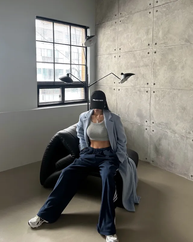 [SALE] 포그니 벨트 롱 코트 SKYBLUE COLOR 상세 이미지 11