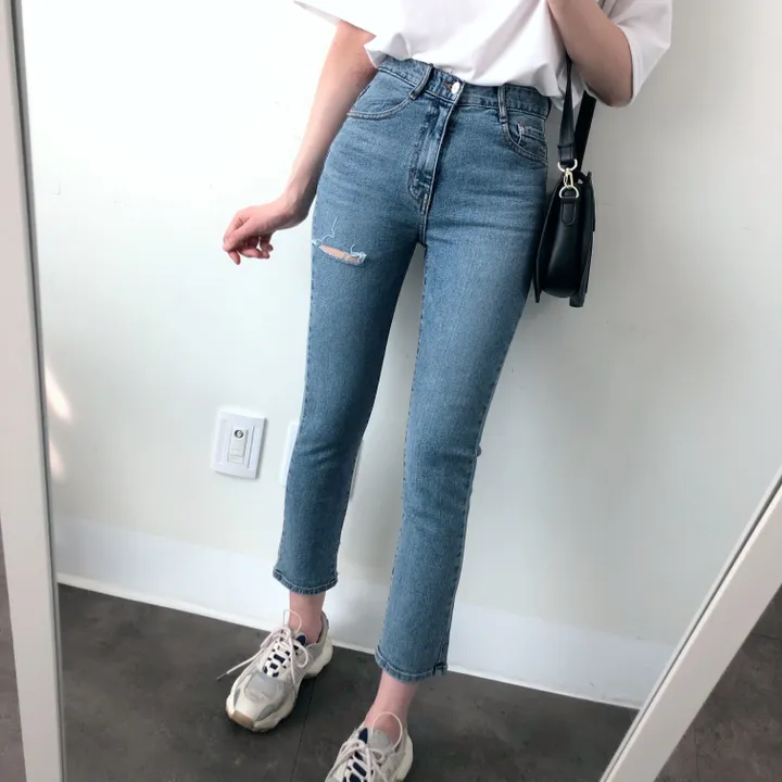 (국내제작 부드러움) 찰랑 데일리 기본 반팔 티셔츠 상세 이미지 5