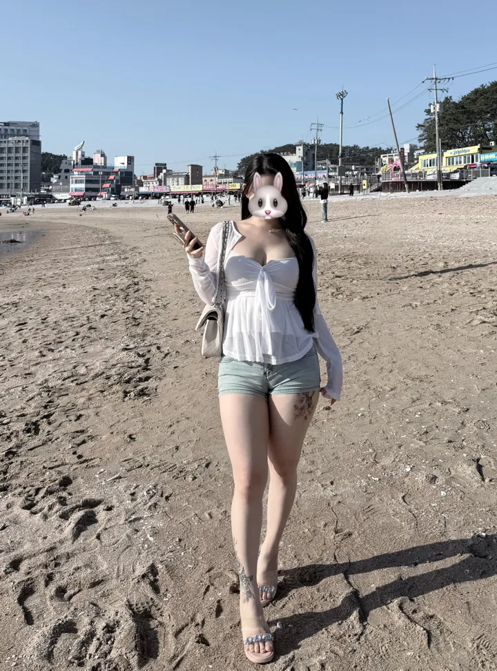 *청순치트키템* 썸머 리본 플레어 프릴나시 가디건세트 1color/ 여름가디건 나시가디건세트 시스루가디건 가디건나시셋업 살안타템 상세 이미지 9